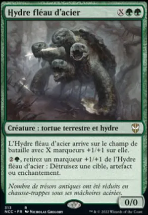 Hydre fléau d'acier