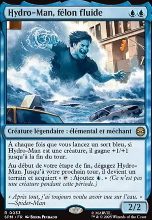 Hydro-Man, felon fluide