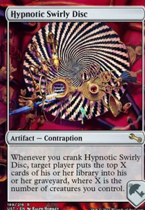 Hypnotic Swirly Disc