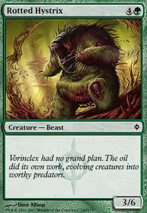 Hystrix putréfié
