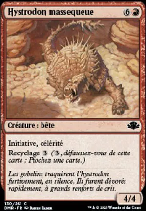 Hystrodon massequeue