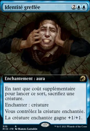 Identité greffée