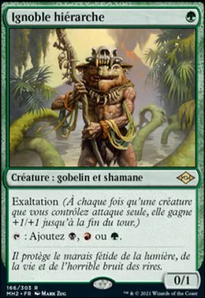 Ignoble hiérarche