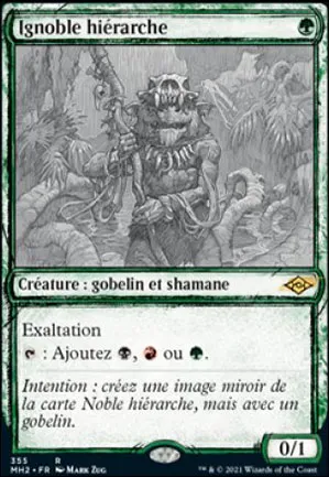 Ignoble hiérarche