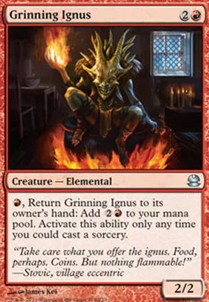 Ignus grimaçant