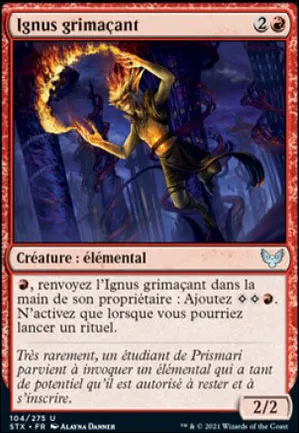Ignus grimaçant