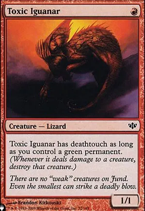 Iguanar toxique