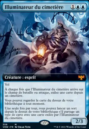 Illuminateur du cimetière