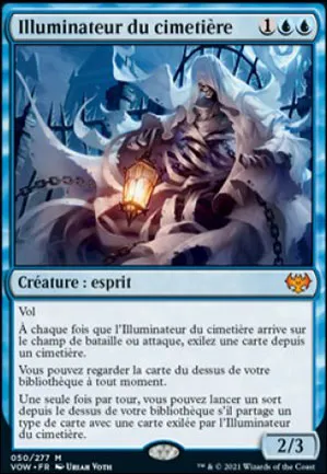 Illuminateur du cimetière