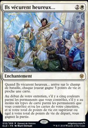 Ils vécurent heureux...