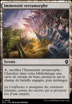 Immensité terramorphe