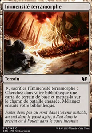 Immensité terramorphe