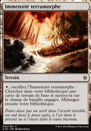 Immensité terramorphe