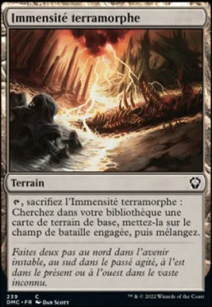 Immensité terramorphe