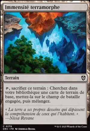 Immensité terramorphe