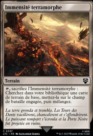 Immensité terramorphe