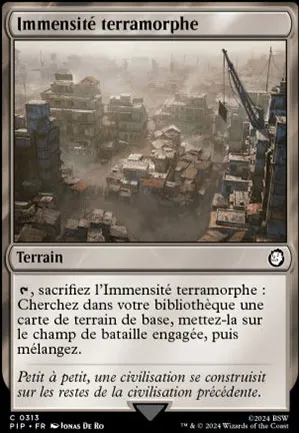 Immensité terramorphe