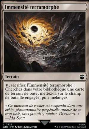 Immensité terramorphe