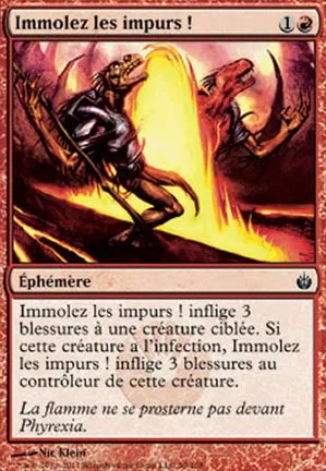Immolez les impurs !