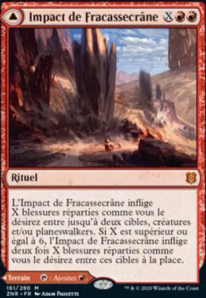 Impact de Fracassecrâne // Fracassecrâne, le col des Marteaux
