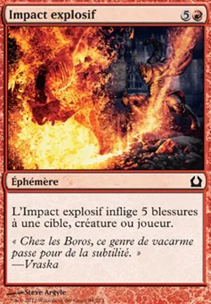 Impact explosif