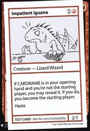 Impatient Iguana