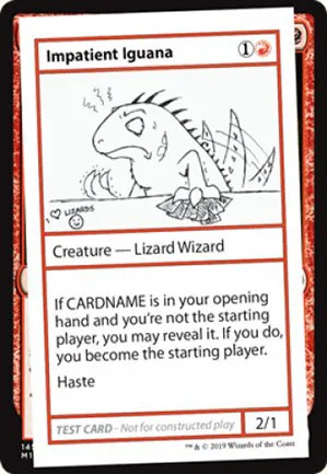 Impatient Iguana