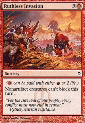 Impitoyable invasion