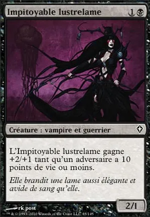 Impitoyable lustrelame
