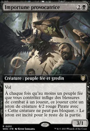 Importune provocatrice