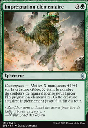 Imprégnation élémentaire