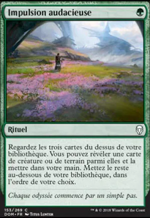 Impulsion audacieuse