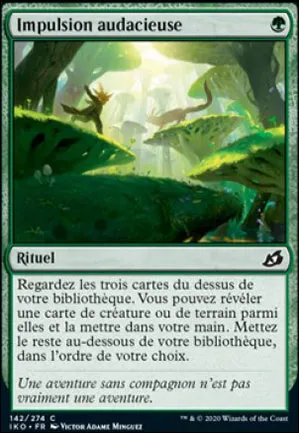 Impulsion audacieuse