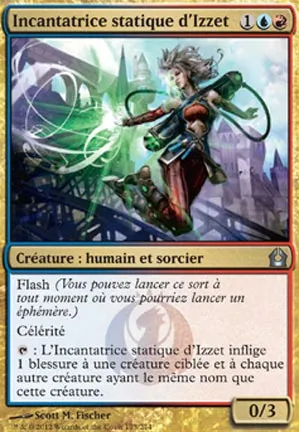 Incantatrice statique d'Izzet