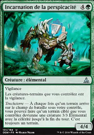 Incarnation de la perspicacité