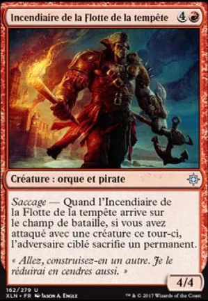Incendiaire de la Flotte de la tempête