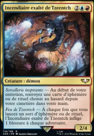 Incendiaire exalté de Tzeentch