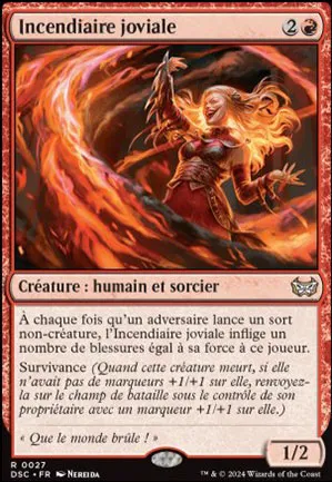 Incendiaire joviale