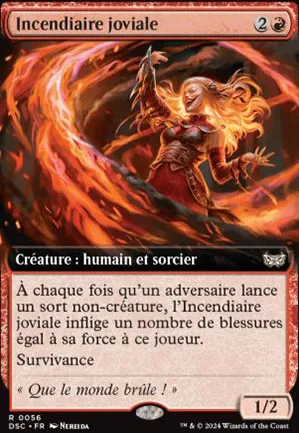 Incendiaire joviale