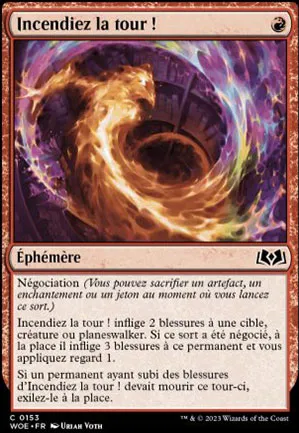 Incendiez la tour !