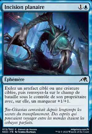 Incision planaire