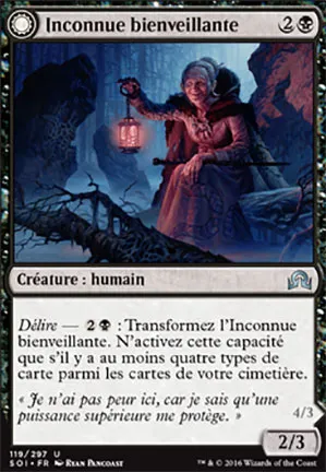 Inconnue bienveillante // Envoûteuse possédé