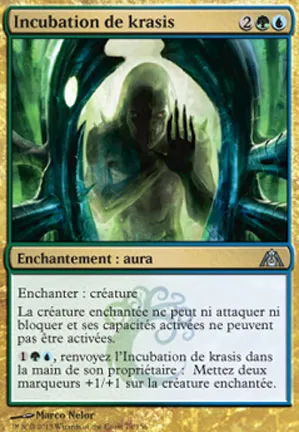 Incubation de krasis