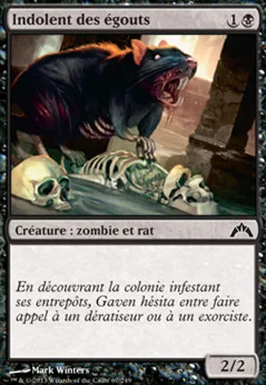 Indolent des égouts