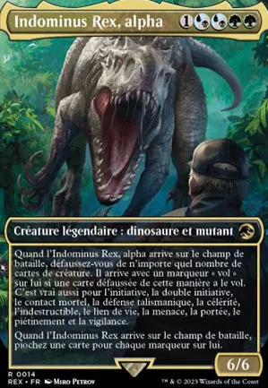 Indominus Rex, alpha
