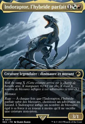 Indoraptor, l'hybride parfait