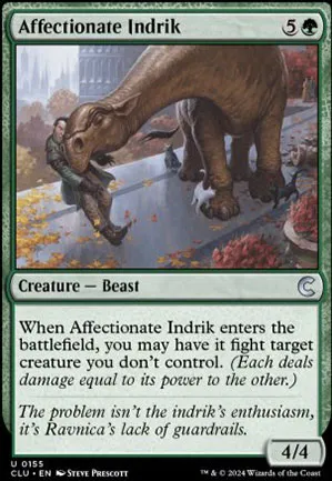Indrik affectueux