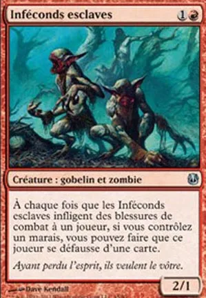 Inféconds esclaves