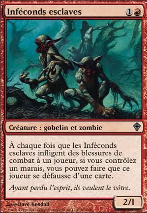 Inféconds esclaves
