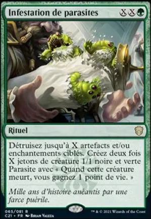 Infestation de parasites